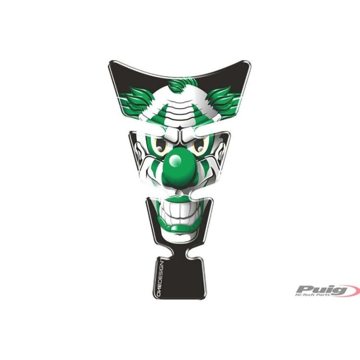 PUIG ADHESIVOS PROTECCION DEPOSITO MOD. CLOWN  VERDE - COD. 9305V - Protege la MOTO de araNazos y rayos UV.