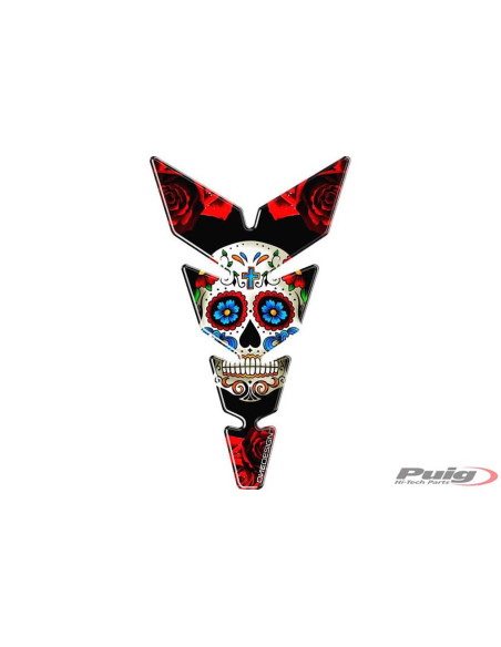 Pegatinas de proteccion de deposito Puig modelo Luna Rojo