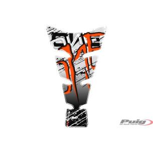 Adhesivos de proteccion de deposito Puig modelo Spirit II naranja