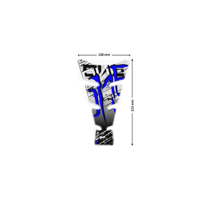 puig tank protection stickers model spirit ii blue
