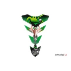 PUIG ADESIVI PROTECTION SERBATOIO MODELE JOKER VERT - COD. 6496V -  Protegge la moto da graffi e raggi UV.