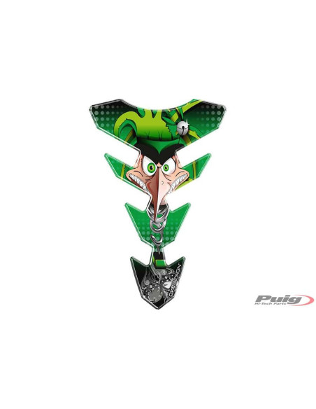 puig tank protection stickers joker model green