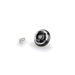 PUIG ENGINE OIL CAP TRACK FOR TRIUMPH COLOR SILVER - COD. 20338P - Material: black anodized aluminum with colored ring.