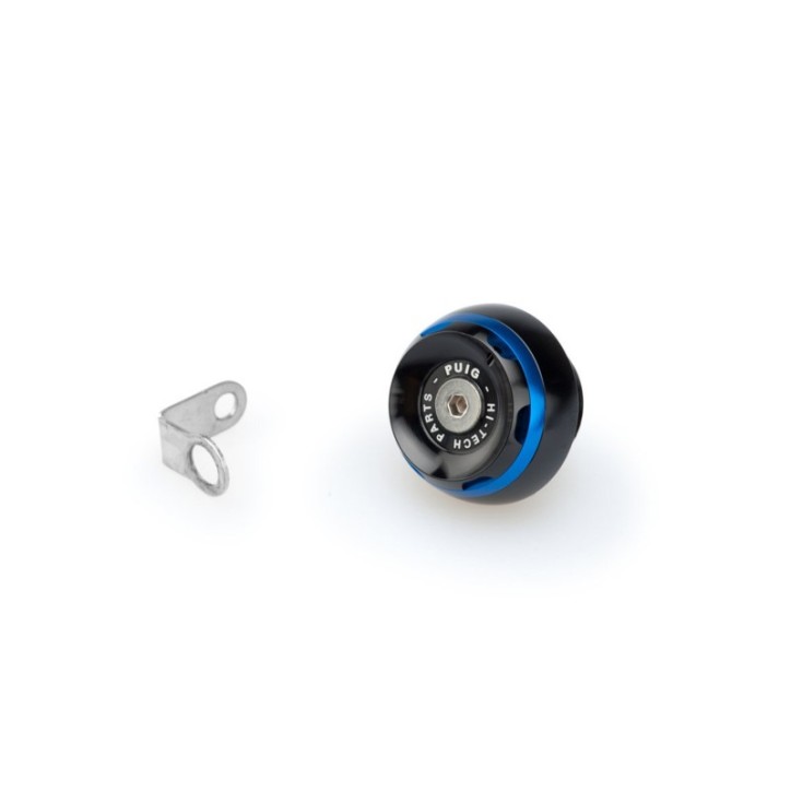 PUIG ENGINE OIL CAP TRACK FOR APRILIA/SUZUKI COLOR BLUE - COD. 20339A - Thread: M20x1.5.