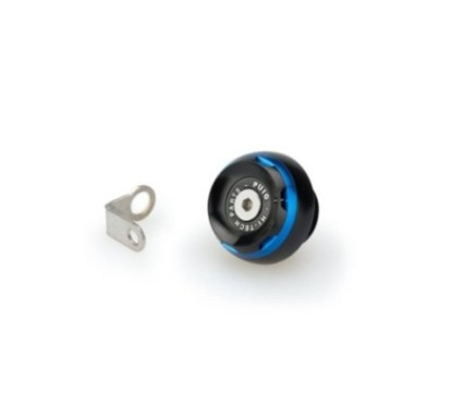 PUIG ENGINE OIL CAP TRACK FOR DUCATI/HONDA/KAWASAKI/TRIUMPH COLOR BLUE - COD. 20340A - Width: 28mm. Thread: