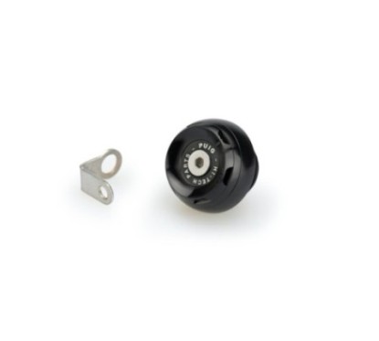 PUIG ENGINE OIL CAP TRACK FOR DUCATI/HONDA/KAWASAKI/TRIUMPH COLOR BLACK - COD. 20340N - Width: 28mm. Thread: