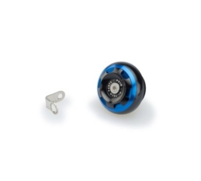 PUIG ENGINE OIL CAP TRACK FOR YAMAHA COLOR BLUE - COD. 20341A - M27x3 thread.