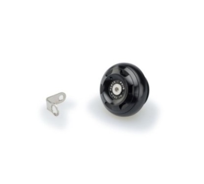 PUIG ENGINE OIL CAP TRACK FOR YAMAHA COLOR BLACK - COD. 20341N - M27x3 thread.