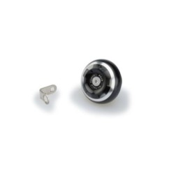 PUIG ENGINE OIL CAP TRACK FOR YAMAHA COLOR SILVER - COD. 20341P - M27x3 thread.