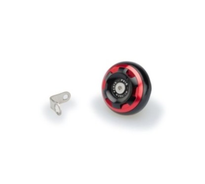 PUIG ENGINE OIL CAP TRACK FOR YAMAHA RED - COD. 20341R - M27x3 thread.