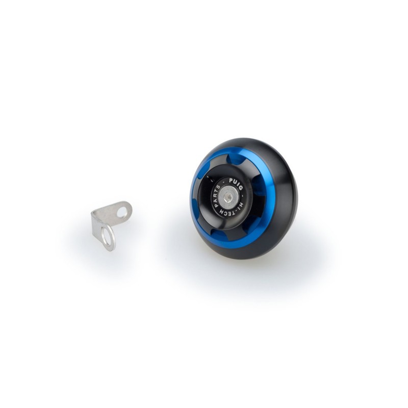 PUIG ENGINE OIL CAP TRACK FOR KAWASAKI COLOR BLUE - COD. 20342A - M30x1.5 thread.