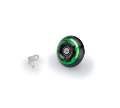 PUIG ENGINE OIL CAP TRACK FOR KAWASAKI COLOR GREEN - COD. 20342V - M30x1.5 thread.