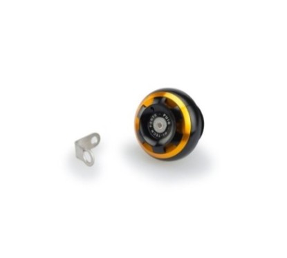 PUIG ENGINE OIL CAP TRACK FOR APRILIA GOLD COLOR - COD. 20343O - M25x1.5 thread.