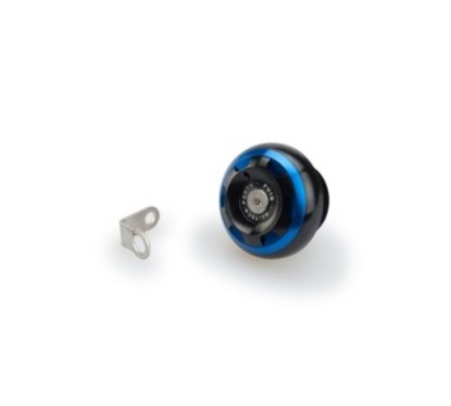 PUIG ENGINE OIL CAP TRACK FOR APRILIA COLOR BLUE - COD. 20343A - M25x1.5 thread.