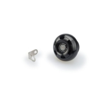 PUIG ENGINE OIL CAP TRACK FOR APRILIA COLOR BLACK - COD. 20343N - M25x1.5 thread.