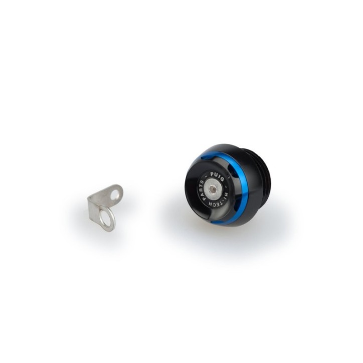 PUIG ENGINE OIL CAP TRACK FOR BMW COLOR BLUE - COD. 20344A - M24x2 thread.