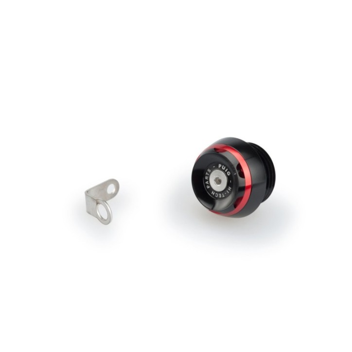 PUIG ENGINE OIL CAP TRACK FOR BMW COLOR RED - COD. 20344R - M24x2 thread.