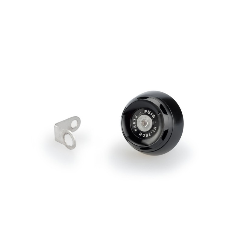 PUIG ENGINE OIL CAP TRACK FOR YAMAHA COLOR BLACK - COD. 20347N - M20x2.5 thread.