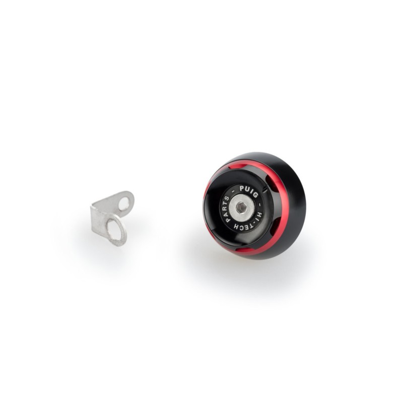 PUIG ENGINE OIL CAP TRACK FOR YAMAHA RED - COD. 20347R - M20x2.5 thread.