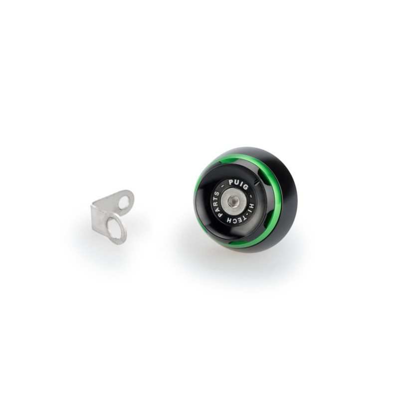 PUIG ENGINE OIL CAP TRACK FOR YAMAHA COLOR GREEN - COD. 20347V - M20x2.5 thread.