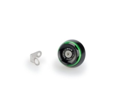 PUIG ENGINE OIL CAP TRACK FOR YAMAHA COLOR GREEN - COD. 20347V - M20x2.5 thread.