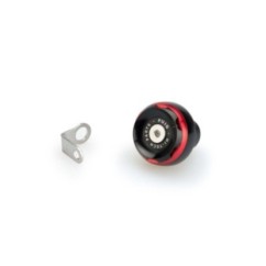 PUIG ENGINE OIL CAP TRACK FOR KTM COLOR RED - COD. 20348R - Material: black anodized aluminum with colored ring.