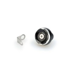 PUIG ENGINE OIL CAP TRACK FOR KTM COLOR SILVER - COD. 20348P - Material: black anodized aluminum with colored ring.