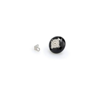 PUIG ENGINE OIL CAP FOR TRIUMPH COLOR BLACK - COD. 3760N - Material: black anodized aluminum with colored ring.