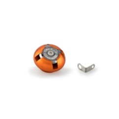 BOUCHON D'HUILE MOTEUR PUIG POUR KAWASAKI COULEUR ORANGE - COD. 6158T - Filetage M30x1,5.