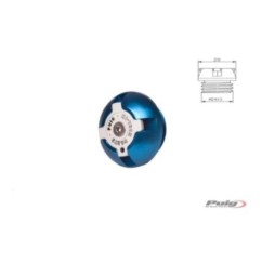 PUIG ENGINE OIL CAP FOR KTM COLOR BLUE - COD. 6780A - M24x3 thread.