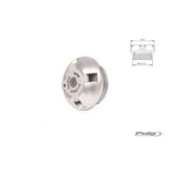 BOUCHON D'HUILE MOTEUR PUIG POUR KTM COULEUR ARGENT - COD. 6780P - Filetage M24x3.