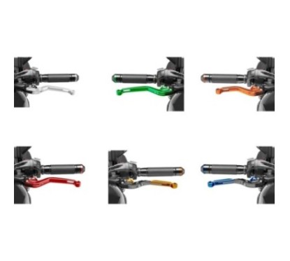 PUIG BRAKE LEVERS APRILIA RSV4 09-12 BLACK