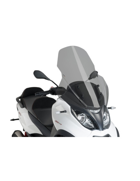 Puig Cupolino V Tech Line Touring pour Piaggio MP3 500 Business 18/20, fume clair