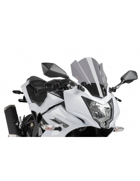 Cupula Puig Z Racing para Kawasaki Ninja 250SL 15-16 ahumada clara