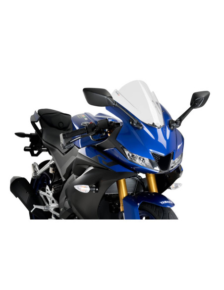 Pare-brise Puig Z Racing transparent pour Yamaha YZF R125 19/22