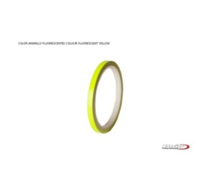 PUIG ADESIVI CERCHI GIALLO - Senza applicatore, kit 2 ruote - Dimensioni: 7x6 mm - Gomme 16-18 - COD. 2568G