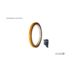 PUIG ADESIVI CERCHI ORO - Striscia con applicatore - Un kit utilizzabile 2 ruote - Dimensioni: 7x6 mm - Gomme 16-18 - COD. 4542O