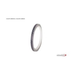 PUIG ADESIVI CERCHI CARBON LOOK - Senza applicatore, kit 2 ruote - Dimensioni: 7x6 mm - Gomme 16-18 - COD. 2568C