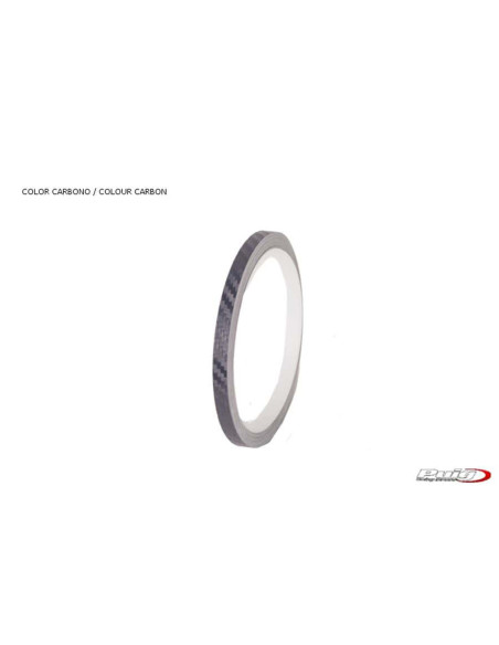Puig Carbon Look Felgenaufkleber ohne Applikator-Kit 2 Rader Grosse 7x6 mm Reifen 16 18 Kabeljau 2568c