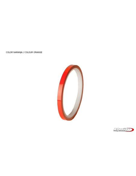 Puig Aufkleber Felgen orange KTM ohne Applikator Kit 2 Rader Abmessungen 7x6 mm Reifen 16 18 cod 2568x