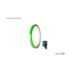 PUIG ADESIVI CERCHI VERDE - Striscia con applicatore - Un kit utilizzabile 2 ruote - Dimensioni: 7x6 mm - Gomme 16-18 - COD. 454