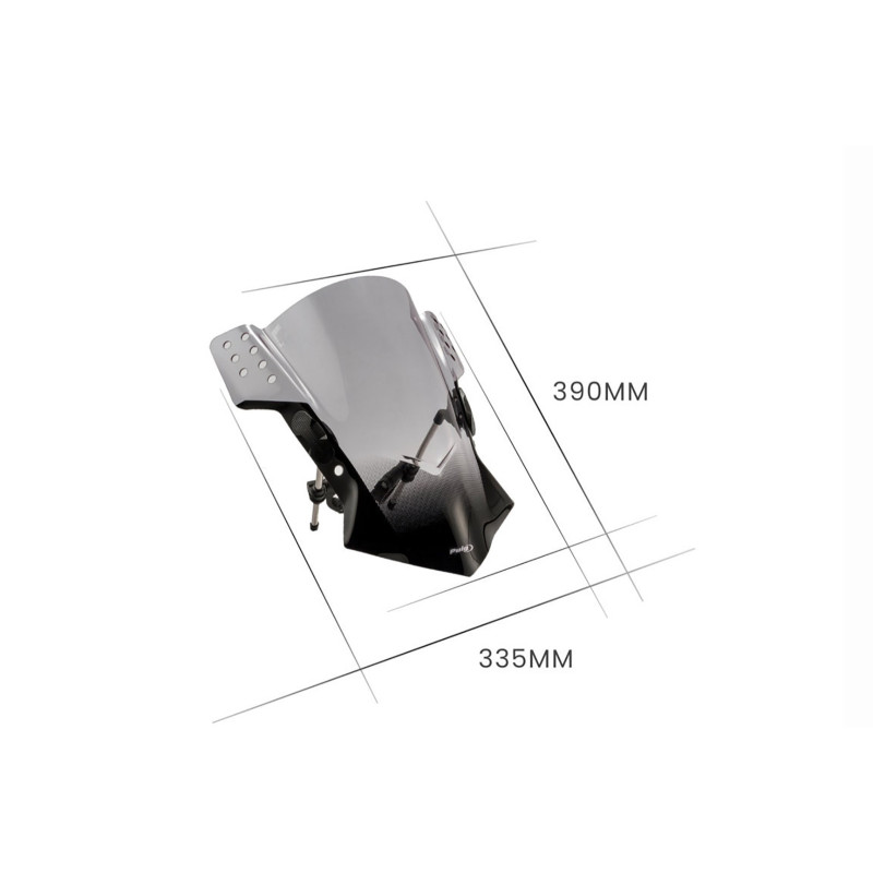 Pare-brise universel Puig modele Rafale pour Indian Scout 15/22