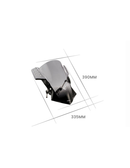 Puig Universal-Windschutzscheibe Modell Rafale fur Indian Scout 15 22
