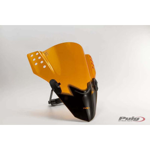 Pare-brise universel Puig modele Rafale orange cod 5881T