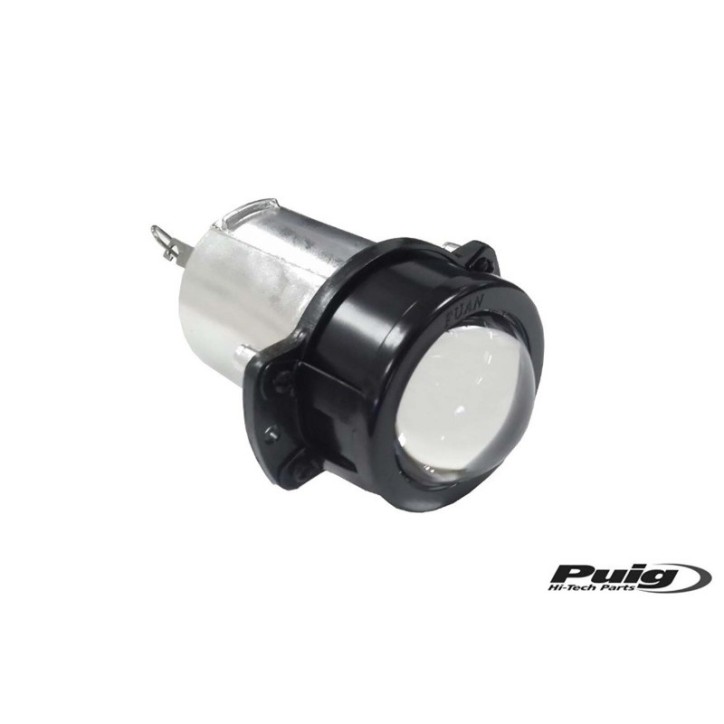 PUIG LUCES Y BOMBILLAS FAROS COLOR NEGRO - COD. 3448N - Aprobado. Longitud: 130 mm. DiAmetro: 75 mm. Voltaje: 12V. Potencia: