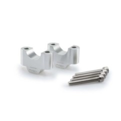 PUIG RISERS PER MANUBRI BMW R1200 GS 13-16 SILVER