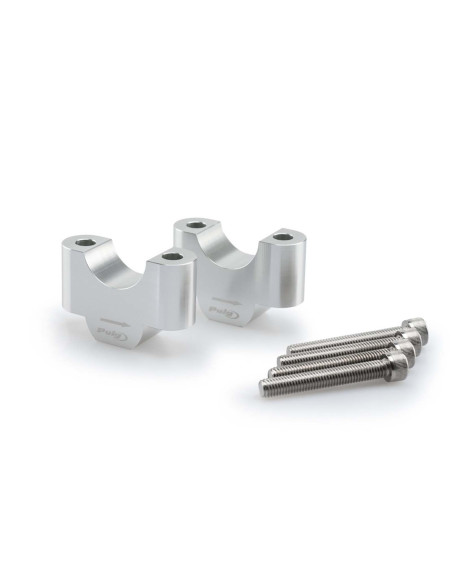 Elevadores de manillar Puig para BMW R1200GS Adventure 06-16 plata 20309P