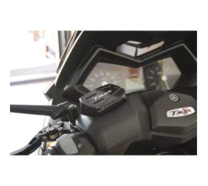 RACINGBIKE BRAKE OIL TANK COVERS YAMAHA T-MAX 530 12-16 BLACK