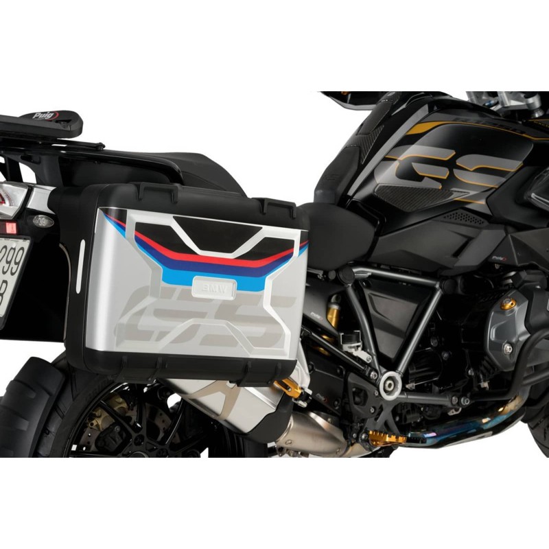 PUIG ADESIVO BORSA LATERALE MOD. VARIO K25 GS BMW R1250 GS 18-23 NERO