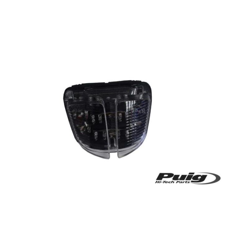 PUIG FANALI POSTERIORI AVEC FRECCE INCORPORATE POUR KAWASAKI Z750 07-08 TRANSPARENT